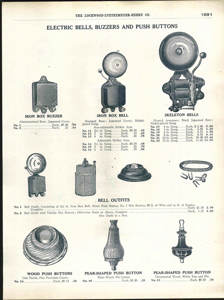 1918 Doorbell Advertisement View